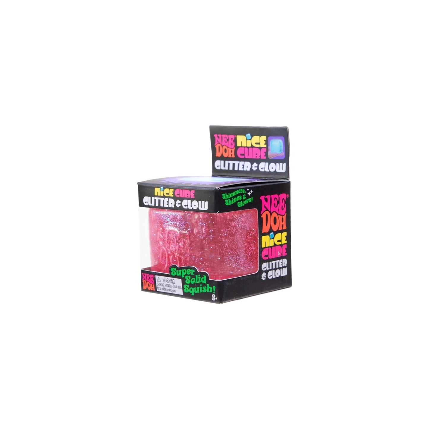 NeeDoh® Glitter Glow Nice Cube